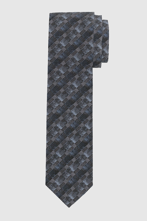 PURE SILK TIE OLYMP - 15 BLUE